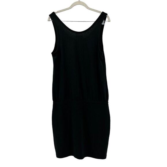 Lou & Grey Tank Dress Signature Knit Sleeveless‎ Casual Black Dress Size S - Picture 3 of 7